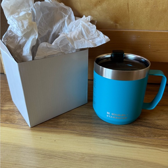 Stanley Starbucks Turquoise Blue VAC Mug - Picture 1 of 3
